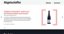 Desktop Screenshot of huegelschaeffer-online.de