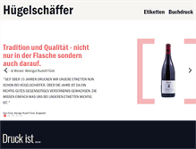 Tablet Screenshot of huegelschaeffer-online.de